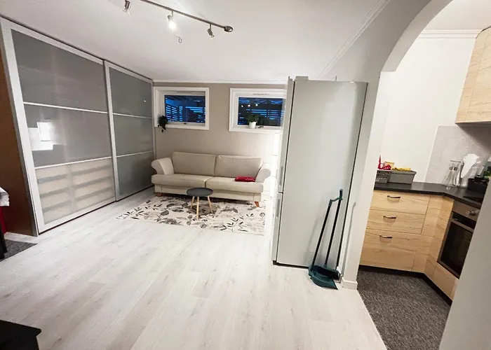 Leilighet Modern Basement 1bhk Private Entry Stavanger